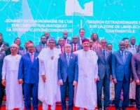 PHOTOS: Buhari, Bazoum, Kagame at AU summit in Niger Republic