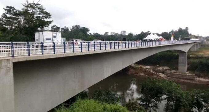 PHOTOS: Nigeria, Cameroon inaugurate joint border bridge