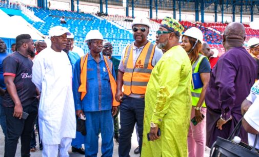 Dare leads facility inspection tour ahead of Delta sports festival