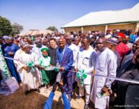 PHOTOS: Gambari inaugurates ICT lab in Bauchi school
