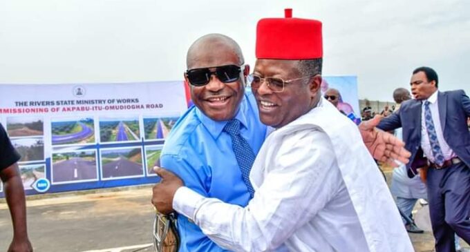‘On Asaba accord I stand’ — Umahi asks Wike to remain committed to power shift to south