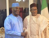 Bauchi governor meets with Atiku, complains of ill-treatment
