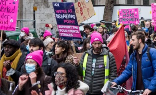 UK university workers begin strike over ‘falling pay, brutal workloads’