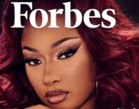 Megan Thee Stallion becomes first black woman to cover Forbes ‘30 Under 30’