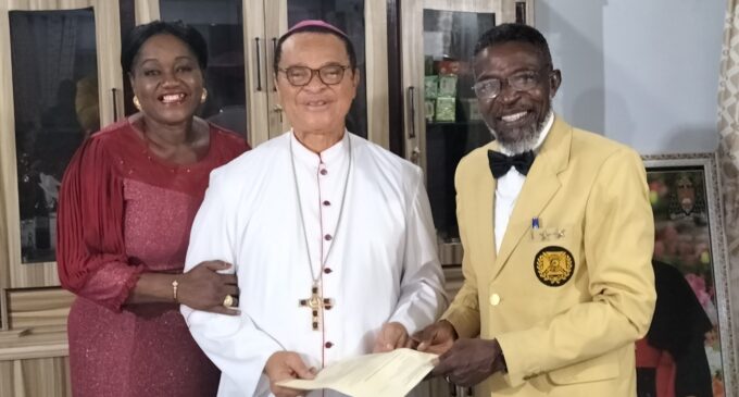 Knights of St. John International donates N8m to flood victims in Nigeria