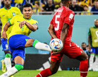 Casemiro rescues Brazil, Bruno’s brace denies Ronaldo a goal… highlights of World Cup Day 9