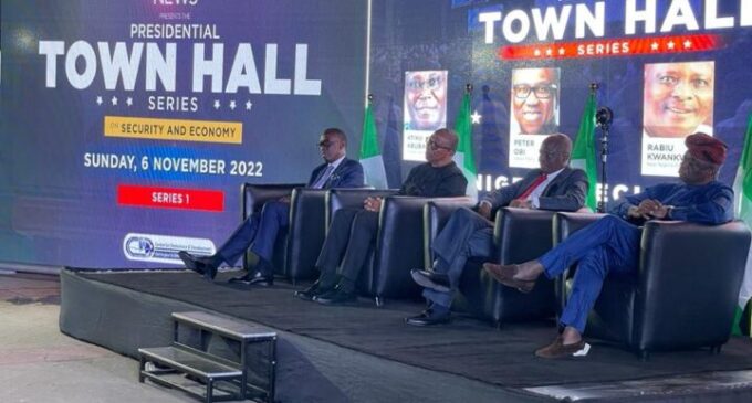 Atiku, Tinubu absent at Arise/CDD town hall for presidential candidates