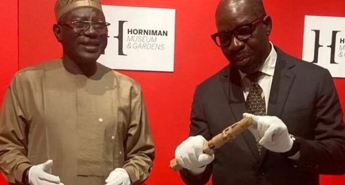 London museum transfers ownership of looted Benin artefacts to Nigeria