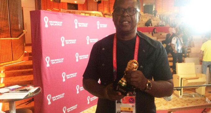 FIFA honours Nigerian journalist Kunle Solaja for covering 9 World Cups
