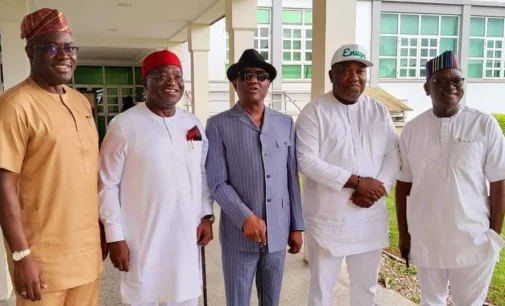 G5 governors, Wike’s allies meet in Lagos to discuss PDP crisis