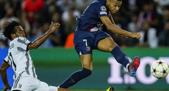 UCL: Mbappe inspires PSG win over Juventus as Real Madrid thrash Celtic