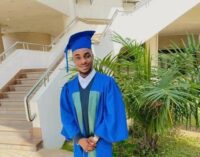 MC Oluomo excited as son graduates from Benin Republic varsity