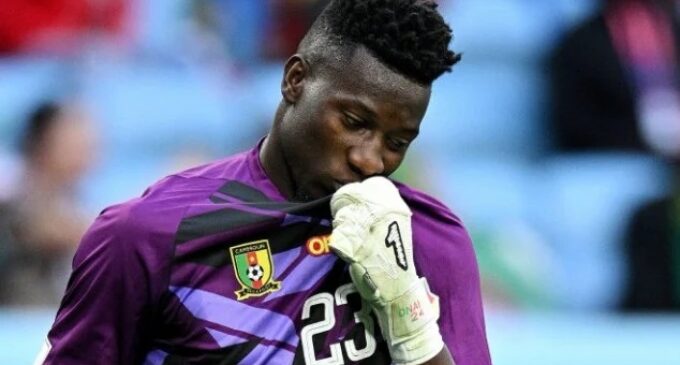 Cameroon’s goalkeeper Onana leaves World Cup after dispute with coach