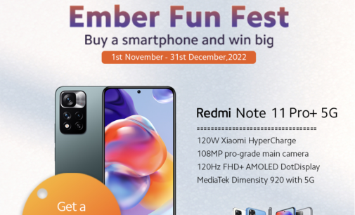 Win N3,000,000 in Xiaomi ember fun fest promo!