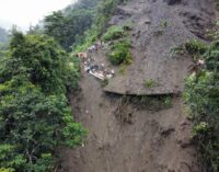 34 killed as landslide buries bus in Colombia