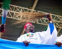 PDP will strip Nigeria to the bone if they return to power, Tinubu tells Kwara supporters