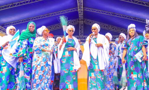 PHOTOS: Women wing of APC presidential campaign holds rally in Lagos
