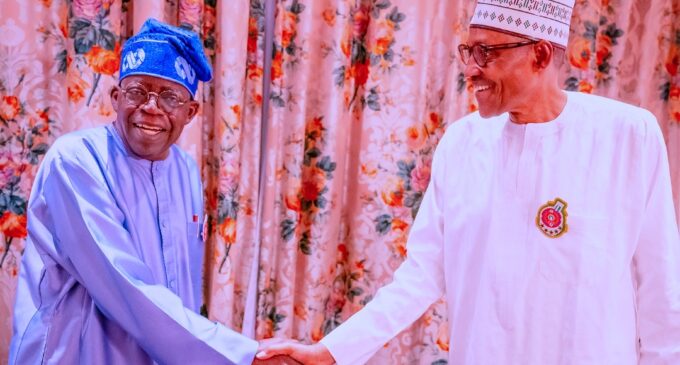 ‘His diligence an asset for good governance’ — Buhari eulogises Tinubu at 71