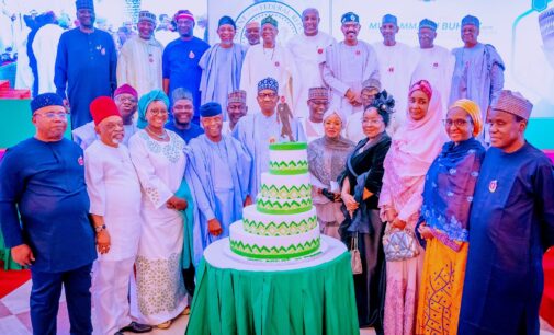 PHOTOS: Tinubu, Osinbajo, Fayemi present as family, associates celebrate Buhari at 80