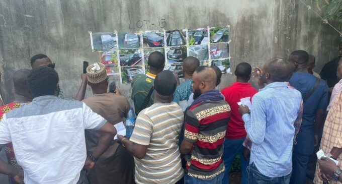 PHOTOS: EFCC auctions 435 forfeited vehicles in Lagos