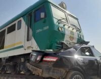 Train crushes motorist to death in Abuja