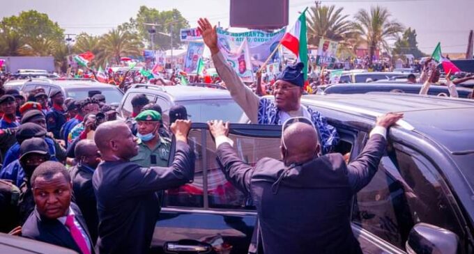I will uplift your state’s infrastructure if elected, Atiku tells supporters in Nasarawa