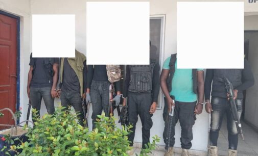 Police arrest six ‘kidnappers disguising as hunter group’ in Delta