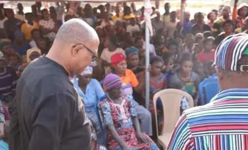 PHOTOS: Obi celebrates Christmas with displaced persons, says ‘Nigeria is in IDP camp’