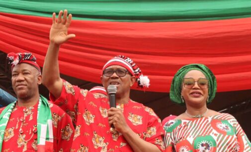 PHOTOS: Obi, Datti Baba-Ahmed at LP presidential rally in Imo