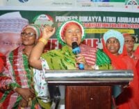 Atiku’s wife: My husband is only candidate that supports women’s participation in politics