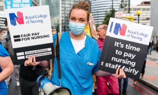 UK nurses embark on first-ever strike to demand for better pay