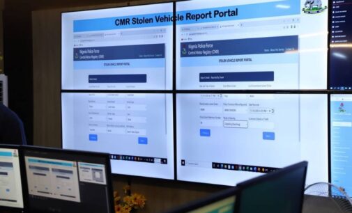 Police unveil portal to report stolen vehicles