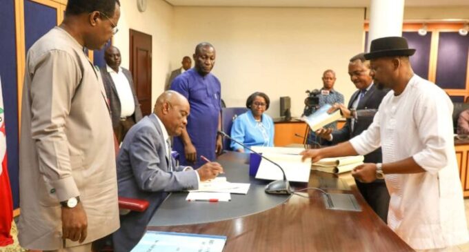 Wike signs N555.6bn 2023 budget, seeks to deliver more infrastructure