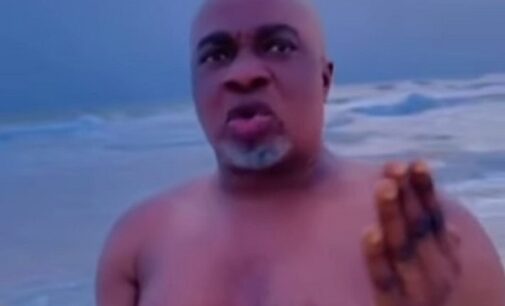 Olaiya Igwe apologises to Nigerians for going nude to campaign for Tinubu