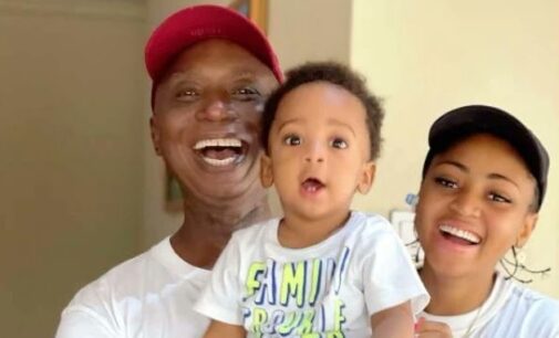 VIDEO: Regina Daniels’ two-year-old son campaigns for Ned Nwoko