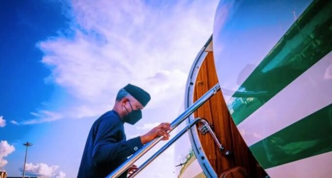 Osinbajo arrives New York for African carbon market meeting
