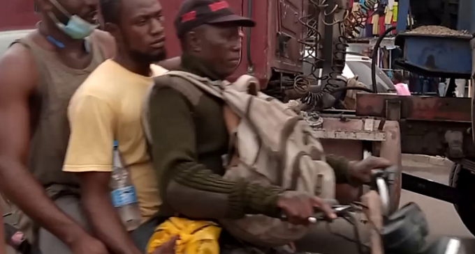 INVESTIGATION: How security operatives violate okada ban, fleece commuters in Lagos