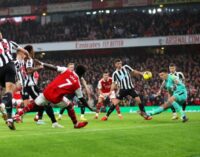 EPL: Arsenal drop points against Newcastle as Man United record another win