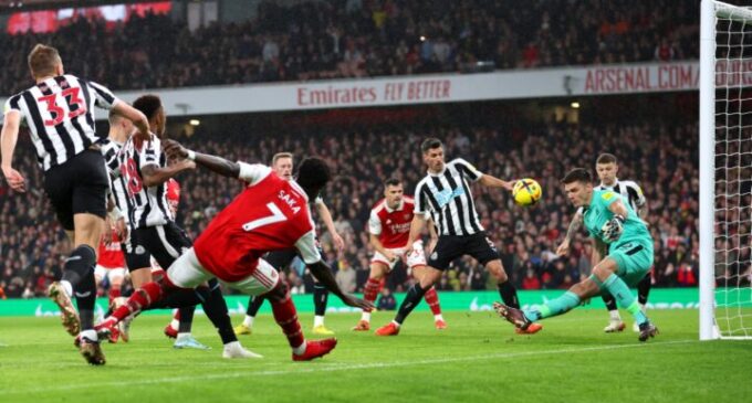 EPL: Arsenal drop points against Newcastle as Man United record another win