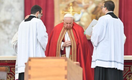 PHOTOS: Pope Francis presides as Pope Benedict XVI is laid to rest