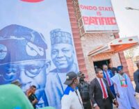 PHOTOS: Tinubu inaugurates APC campaign office in Ondo