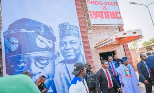 PHOTOS: Tinubu inaugurates APC campaign office in Ondo