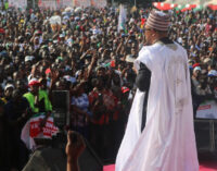 PHOTOS: Massive crowd as Obi, Datti take presidential campaign to Kano