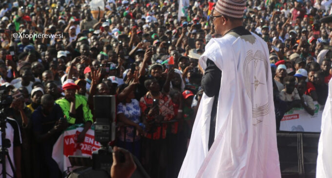 PHOTOS: Massive crowd as Obi, Datti take presidential campaign to Kano