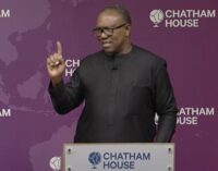 PHOTOS: Peter Obi speaks at Chatham House