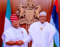 Adeleke meets with Buhari, says he benefitted from Electoral Act
