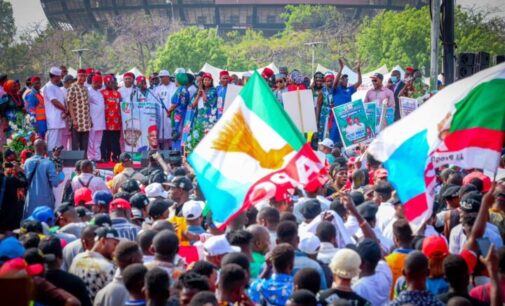 PVC is liberation card… support APC for economic recovery, Tinubu tells Enugu residents