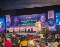 PHOTOS: Tinubu holds town hall meeting with youths in Abuja
