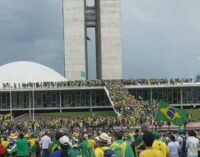 Supporters of Brazil’s former president invade congress, supreme court
