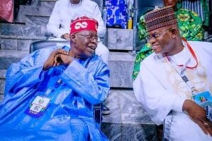 Yahaya Bello and Bola Tinubu